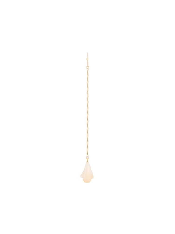 Simone Rocha Bone Drop Earring - Metallic