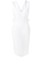 Victoria Beckham Cross Back Dress - White
