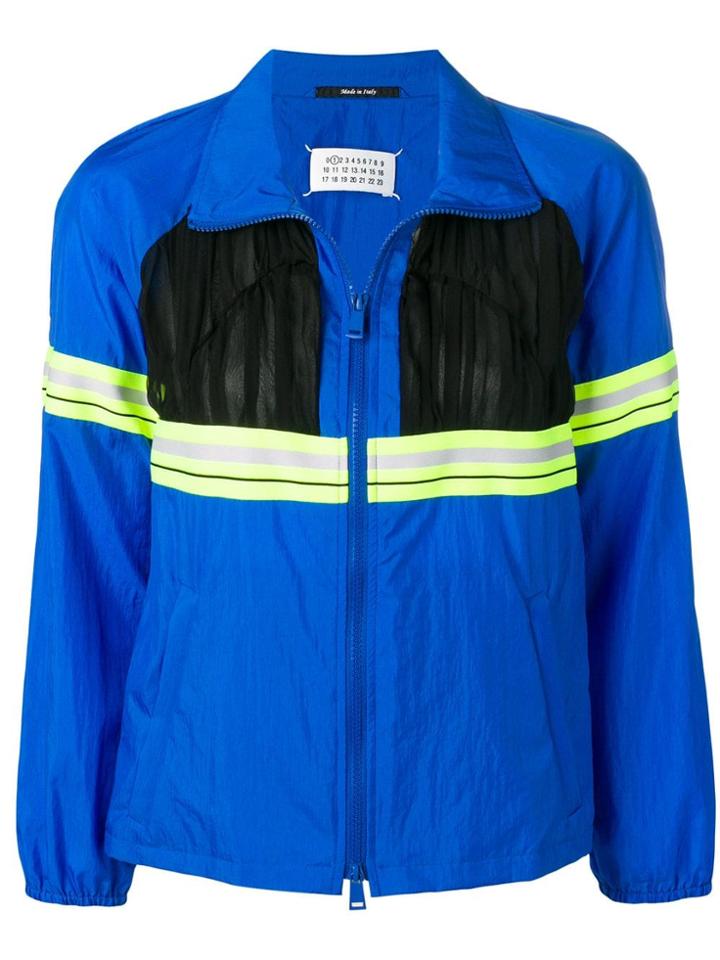 Maison Margiela Reflective Tape Jacket - Blue