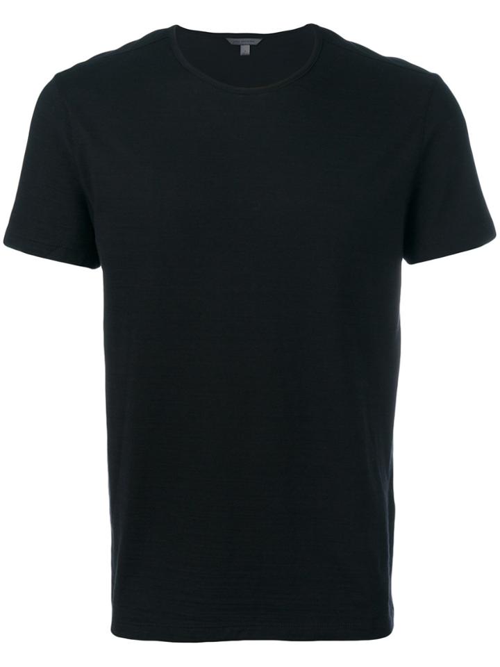 John Varvatos Plain T-shirt - Black