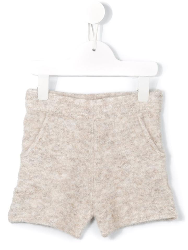 Morley 'elba Fuzzy' Shorts, Girl's, Size: 10 Yrs, Nude/neutrals