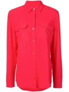 Equipment Relaxed-fit Shirt - Red