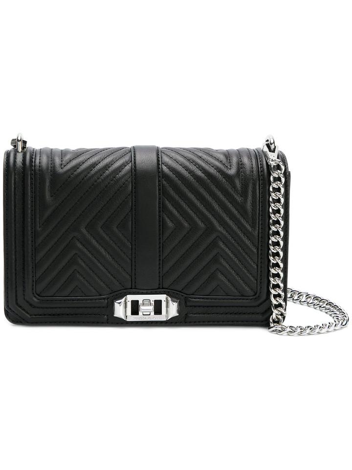 Rebecca Minkoff - Quilted Crossbody Bag - Women - Leather/polyester - One Size, Black, Leather/polyester