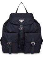 Prada Vela Backpack - Blue