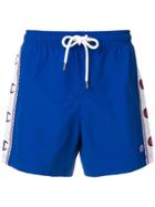 Champion Stripe Detail Shorts - Blue