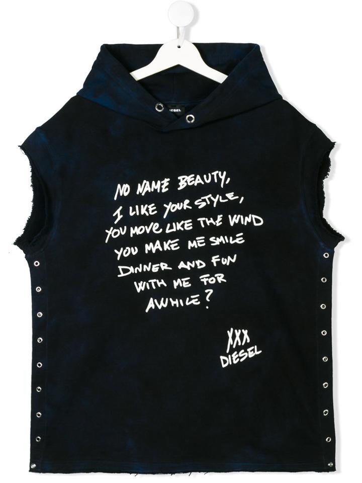 Diesel Kids Sdrive Top - Blue