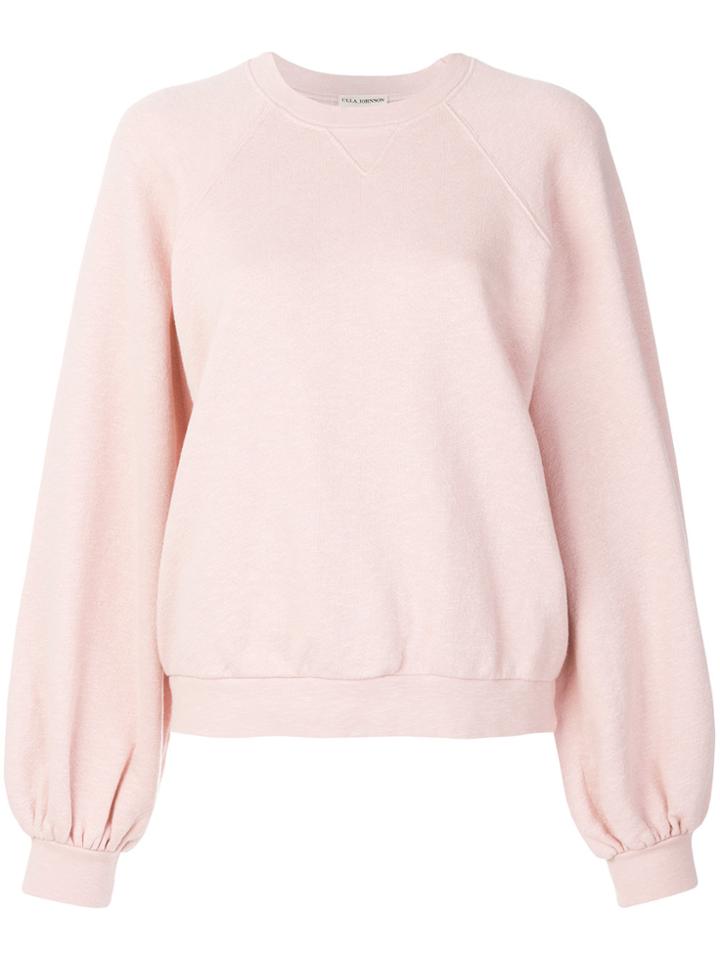Ulla Johnson Plain Sweatshirt - Pink & Purple