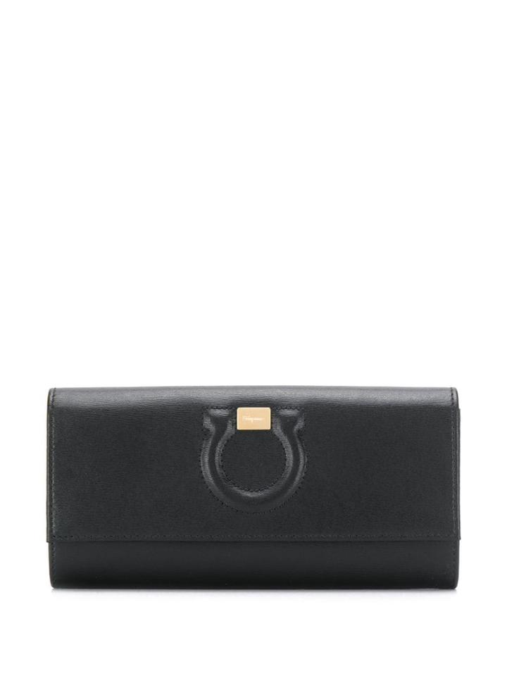 Salvatore Ferragamo Classic Long Wallet - Black