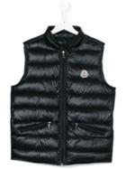 Moncler Kids - Padded Gilet - Kids - Feather Down/polyamide - 14 Yrs, Black