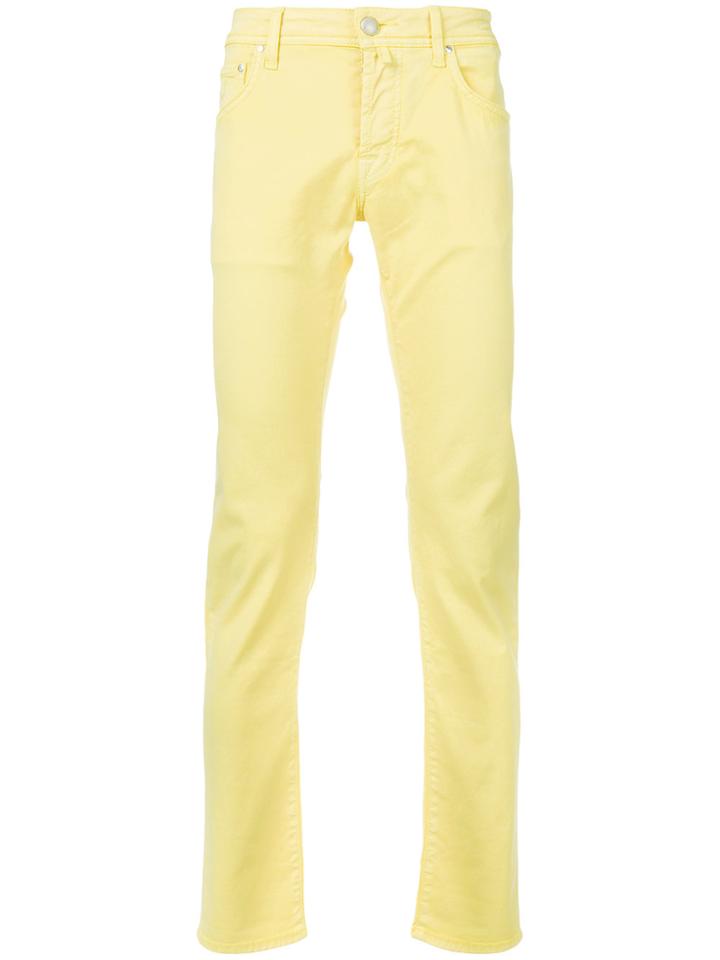 Jacob Cohen Slim-fit Jeans - Yellow & Orange