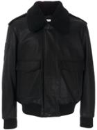 Stella Mccartney Faux Leather Bomber - Black