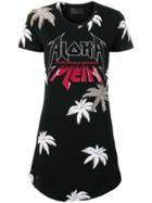 Philipp Plein Aloha T-shirt Dress - Black