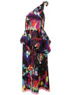 Tsumori Chisato Printed One Shoulder Dress - Multicolour
