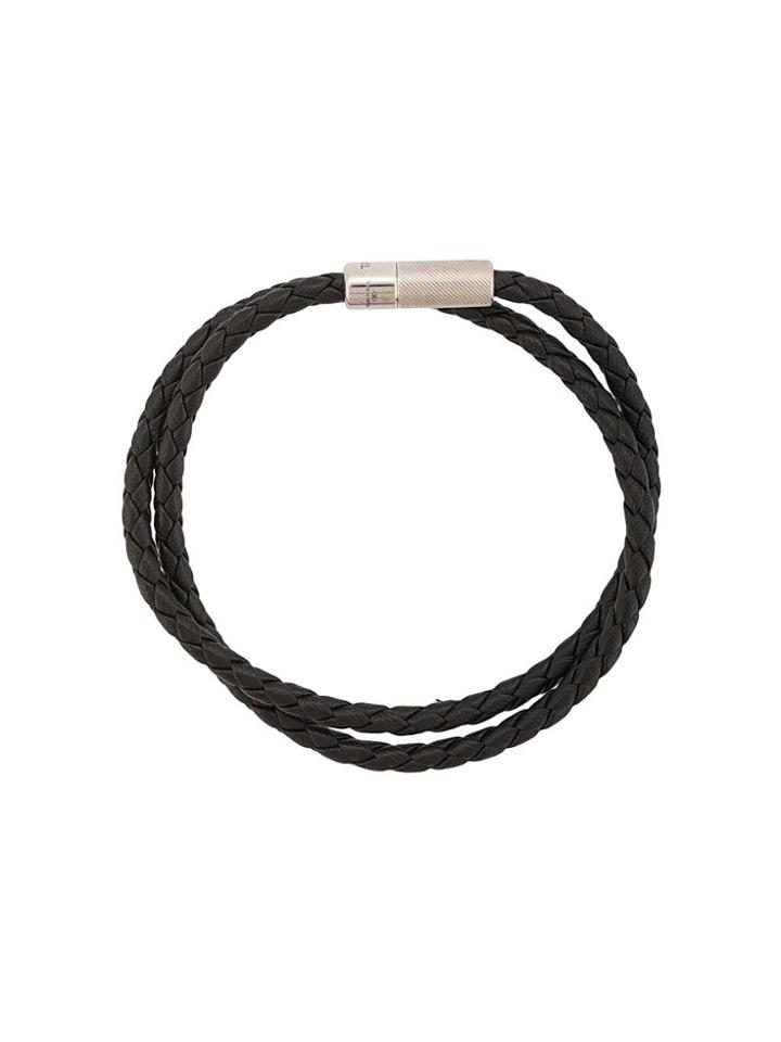 Tateossian Sboubidou Double Wrap Bracelet - Black