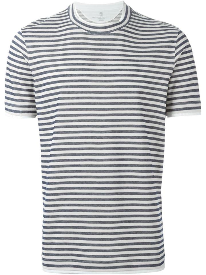 Brunello Cucinelli Striped T-shirt