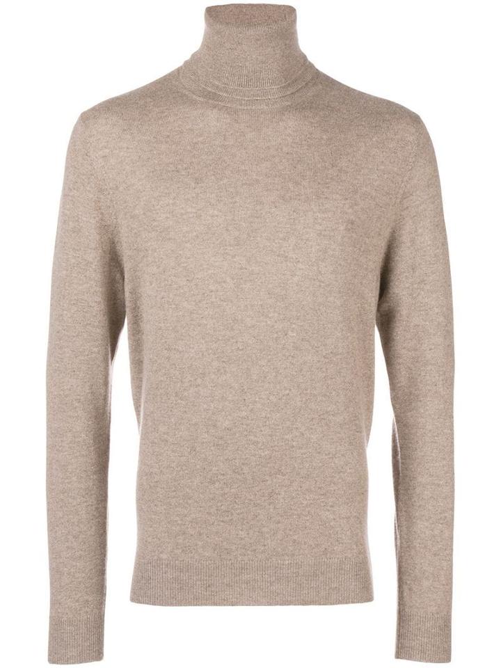 Chalayan Split Roll Neck Jumper - Neutrals