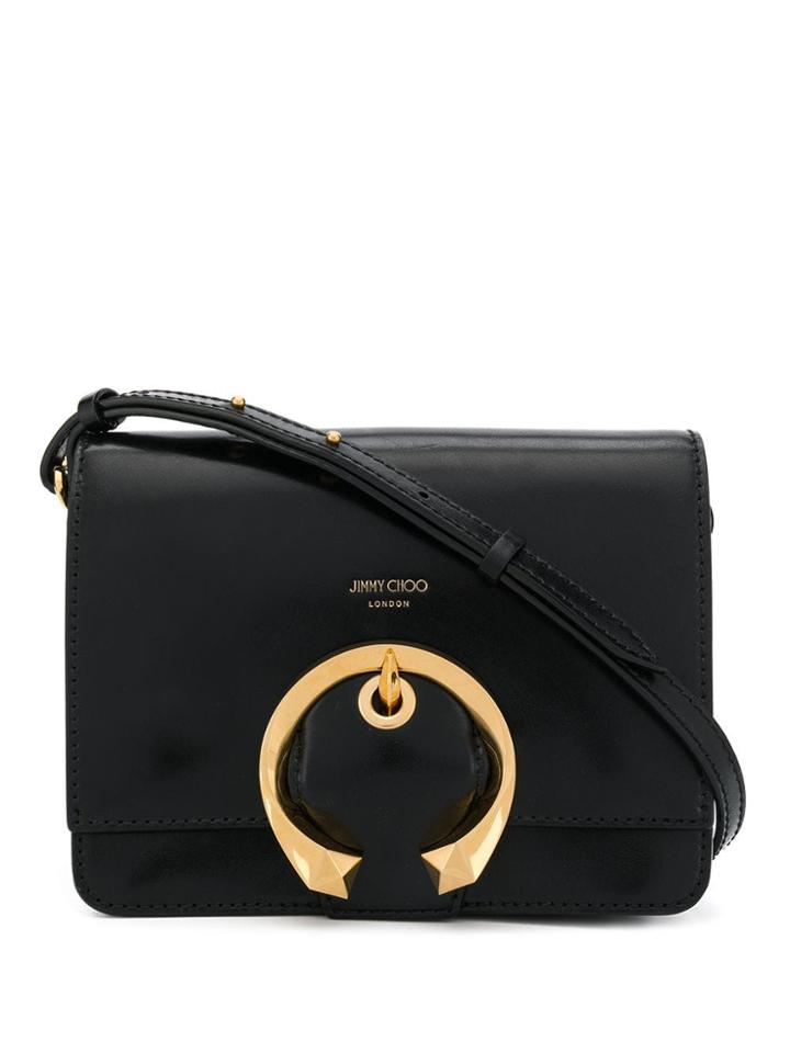 Jimmy Choo Madeline Shoulder Bag - Black