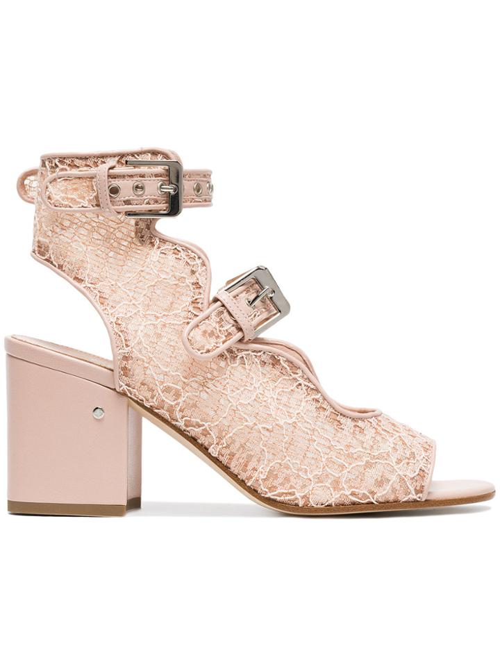 Laurence Dacade Noe 70 Mesh Sandals - Nude & Neutrals