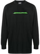 Andrea Crews Logo Print Sweatshirt - Black
