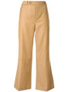 Zimmermann Cropped Trousers - Brown
