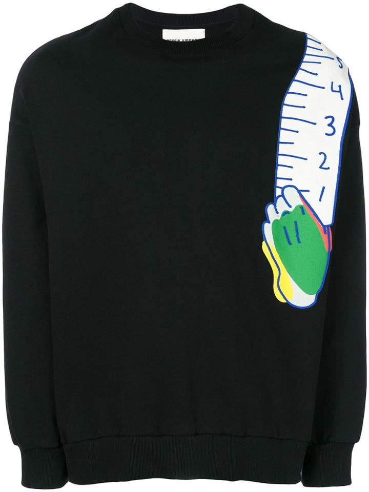 Henrik Vibskov Shoulder Tape Sweatshirt - Black