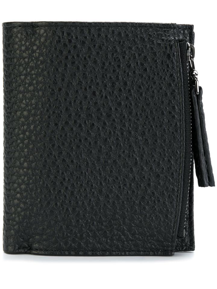 Maison Margiela Tall Zipped Billfold Wallet - Black