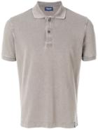 Drumohr Short-sleeve Polo Shirt - Grey