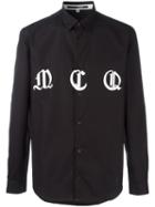 Mcq Alexander Mcqueen Goth Logo Shirt, Men's, Size: 50, Black, Cotton