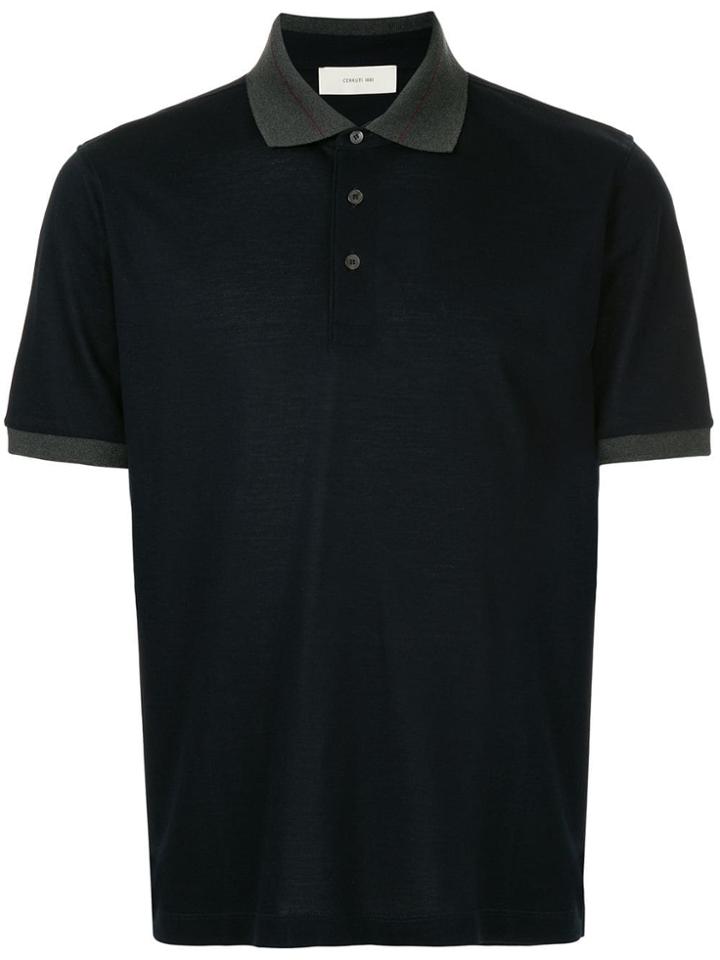 Cerruti 1881 Short Sleeved Polo Shirt - Blue