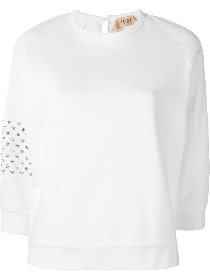No21 Star Studded Sweatshirt