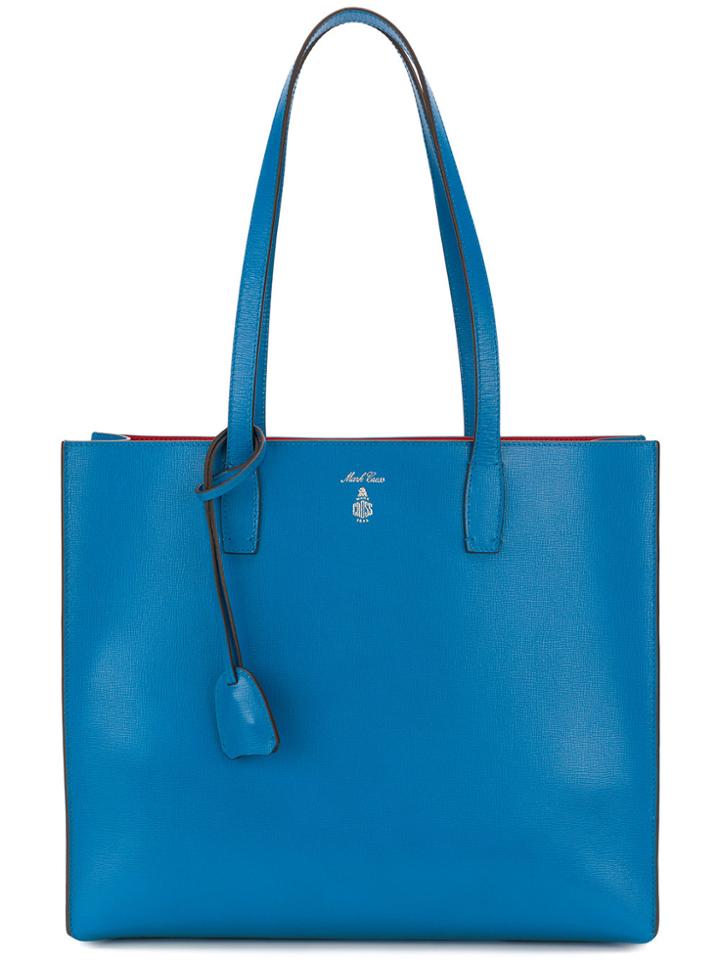 Mark Cross Fitzgerald Tote - Blue