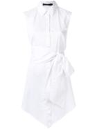 Andrea Marques Sleeveless Shirt, Women's, Size: 42, White, Cotton