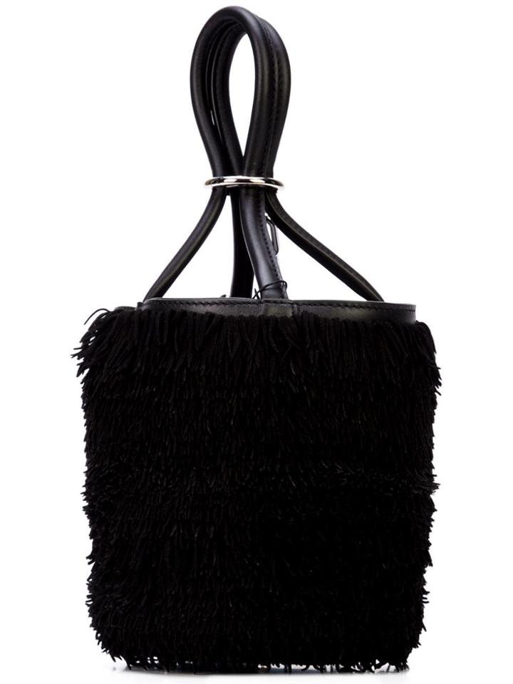 Alexander Wang Alexander Wang 2028c0523s Black Calf Leather