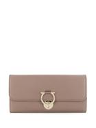 Salvatore Ferragamo Gancio Lock Wallet - Brown