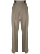 G.v.g.v. Tailored Straight Leg Trousers - Green