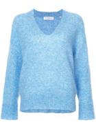 Tomorrowland V-neck Sweater - Blue