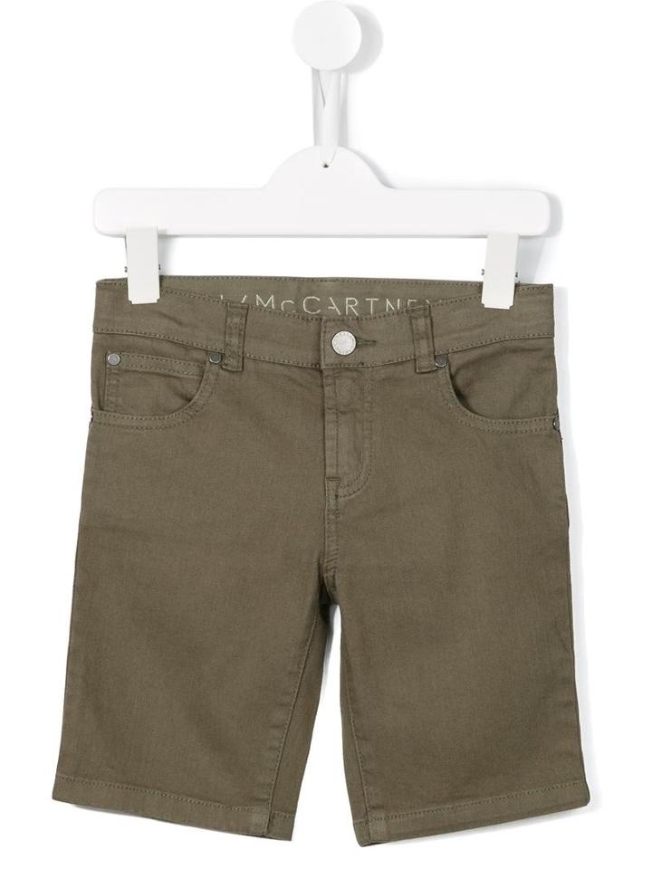 Stella Mccartney Kids Lucas Shorts, Toddler Boy's, Size: 2 Yrs, Green