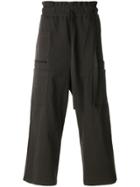 Damir Doma Wide-leg Tie Waist Trousers - Green