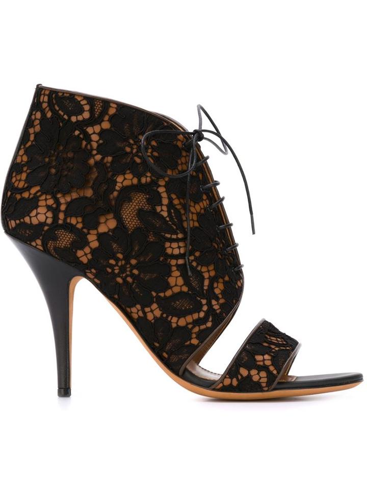 Givenchy Floral Lace Booties