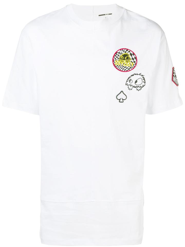 Mcq Alexander Mcqueen Side Printed T-shirt - White