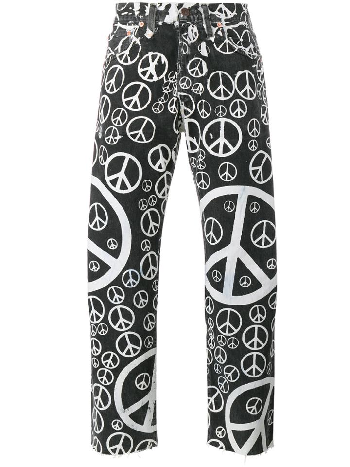 Levi's Vintage Clothing 1962 551z Printed Jeans - Black