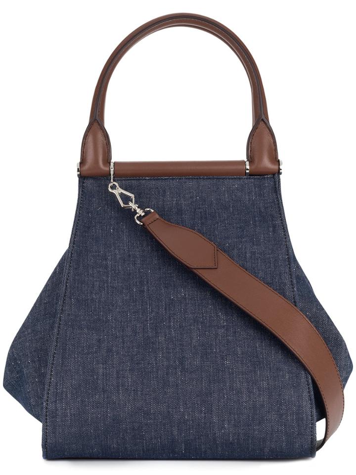 Max Mara Denim Shopper - Blue