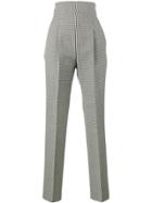 Philosophy Di Lorenzo Serafini High Waisted Houndstooth Trousers -