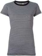 R13 Striped T-shirt, Women's, Size: M, Black, Cotton/polyester