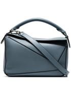 Loewe Blue Puzzle Shoulder Bag