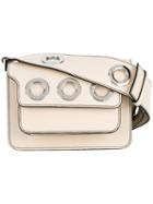 Marni Satellite Trunk Shoulder Bag, Women's, Nude/neutrals, Leather