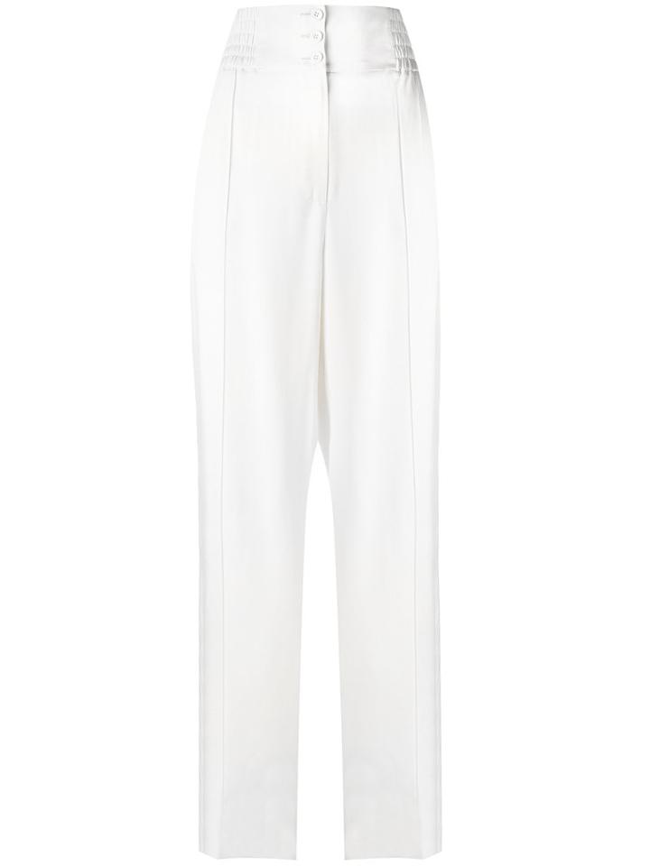Etro - Slouch Trousers - Women - Acetate/viscose/polyester - 40, Nude/neutrals, Acetate/viscose/polyester