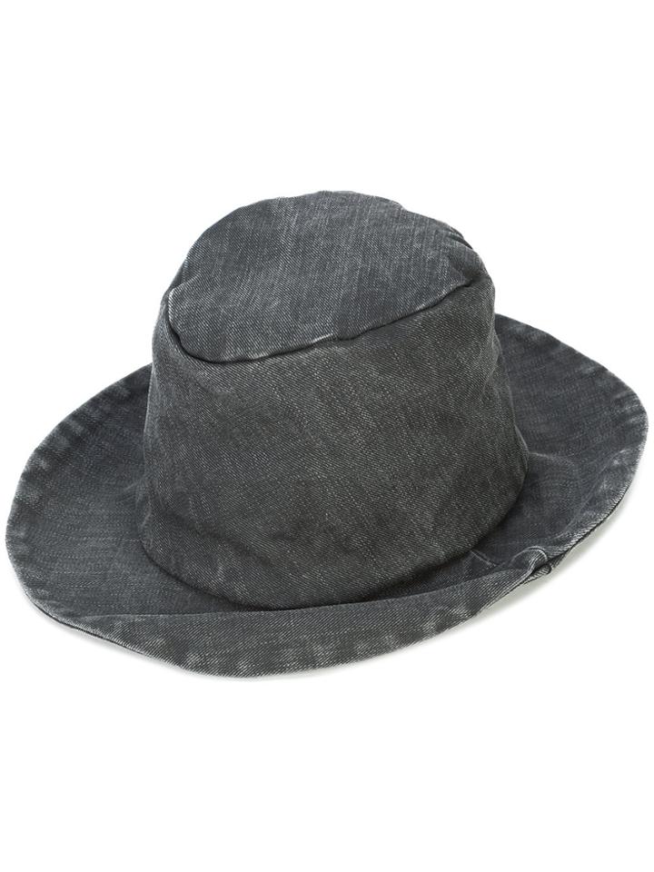 Reinhard Plank Pat Coated Hat - Black