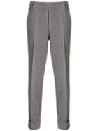 Kiltie Slim-fit Trousers - Grey