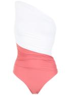 Brigitte - Bi-colour Swimsuit - Women - Polyamide/spandex/elastane - P, Pink/purple, Polyamide/spandex/elastane